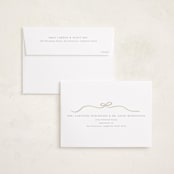 "Bow Tied" - Holiday Cards in Snow by Kaydi Bishop - FREE Recipient Addressing