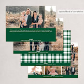 "still home again" - Holiday Cards in Pine by Denise Malacrea - Back of Card Options