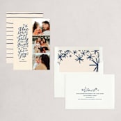 "Merry Days" - Holiday Cards in Chambray by Julie Murray - Assembled