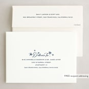"Merry Days" - Holiday Cards in Chambray by Julie Murray - FREE Recipient Addressing