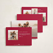 "Highland Holiday" - Holiday Cards in Classic by Olivia Kanaley Inman - Back of Card Options