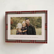 "Highland Holiday" - Holiday Cards in Antique by Olivia Kanaley Inman - Folded Card