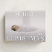"merry" - Holiday Cards in Snowflake by Angela Thompson - Folded Card