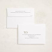 "merry" - Holiday Cards in Snowflake by Angela Thompson - FREE Recipient Addressing
