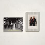 "classicly scripted" - Holiday Cards in Citron by Ellen Schlegelmilch - Photo Orientation Options