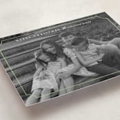 "sweetly framed" - Holiday Cards in Lime by Ellen Schlegelmilch - Detail