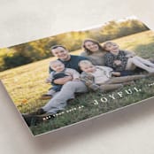 "Strand" - Holiday Cards in Cotton by Amy Kross - Detail
