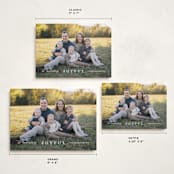 "Strand" - Holiday Cards in Cotton by Amy Kross - Formats Available