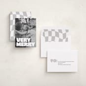 "Very Bold" - Holiday Cards in Snowflake by Jessie Steury - Assembled