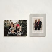 "Come Together" - Holiday Cards in First Snow by Casey Miller - Photo Orientation Options
