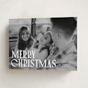 "Carper" - Holiday Cards in Snow by Tamara Hilje - Folded Card
