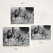 "Carper" - Holiday Cards in Snow by Tamara Hilje - Formats Available