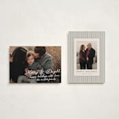 "Notes" - Holiday Cards in Snow by AK Graphics - Photo Orientation Options