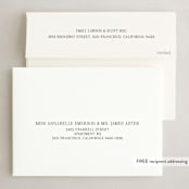 "Featured Names" - Holiday Cards in Stone by Lisa Assenmacher - FREE Recipient Addressing