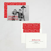 "Hit Different" - Holiday Cards in Santa Suit by J. Dario Design Co. - Assembled