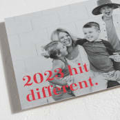 "Hit Different" - Holiday Cards in Santa Suit by J. Dario Design Co. - Detail