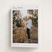 "Christmas Card" - Holiday Cards in Snowcap by Pixel and Hank - Folded Card