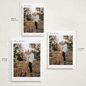 "Christmas Card" - Holiday Cards in Snowcap by Pixel and Hank - Formats Available