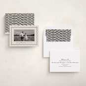 "Wavy Vintage" - Holiday Cards in Eggnog by Brianne Larsen - Assembled