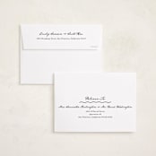 "Wavy Vintage" - Holiday Cards in Eggnog by Brianne Larsen - FREE Recipient Addressing