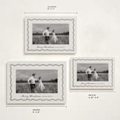"Wavy Vintage" - Holiday Cards in Eggnog by Brianne Larsen - Formats Available