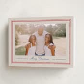 "Wicker" - Holiday Cards in Eggnog by Amy Kross - Folded Card