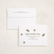"Joy Scallop" - Holiday Cards in Snow by Stephanie Hawkes - FREE Recipient Addressing