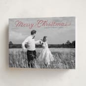 "Endearing" - Holiday Cards in Ruby by Alston Foster - Folded Card
