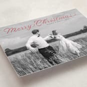 "Endearing" - Holiday Cards in Ruby by Alston Foster - Detail