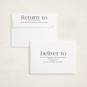 "Big Holiday serif" - Holiday Cards in Snow by Jackie Crawford - FREE Recipient Addressing
