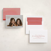 "Believe" - Holiday Cards in Cranberry by Heather Schertzer - Assembled