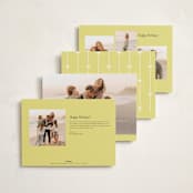 "All is Bright!" - Holiday Cards in Shine Star by Pati Cascino - Back of Card Options