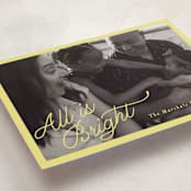 "All is Bright!" - Holiday Cards in Shine Star by Pati Cascino - Detail