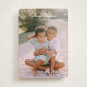 "Weston" - Holiday Cards in Cotton by Amy Kross - Front