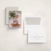 "Weston" - Holiday Cards in Cotton by Amy Kross - Assembled