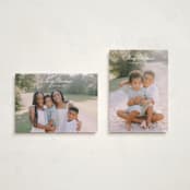 "Weston" - Holiday Cards in Cotton by Amy Kross - Photo Orientation Options