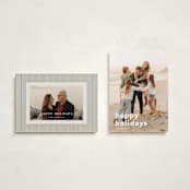 "Holiday Fun!" - Holiday Cards in Cotton by Angela Thompson - Photo Orientation Options