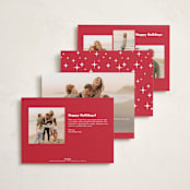 "Outline" - Holiday Cards in Starlight by Jessie Steury - Back of Card Options