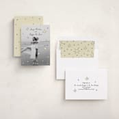 "the stars" - Holiday Cards in Wintermint by Helena Vitto - Assembled