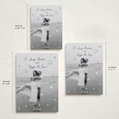 "the stars" - Holiday Cards in Wintermint by Helena Vitto - Formats Available