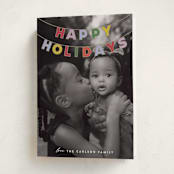 "Candy Garland" - Holiday Cards in Gumdrops by Maria Alou - Folded Card