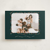 "Crazy Lights" - Holiday Cards in Forest by Holly Whitcomb - Front