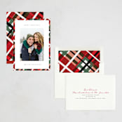 "Vienna" - Holiday Cards in Holly Berry by Julie Murray - Assembled