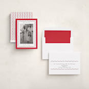 "Vintage Vine" - Holiday Cards in Holly Berry by Susan Moyal - Assembled