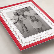 "Vintage Vine" - Holiday Cards in Holly Berry by Susan Moyal - Detail