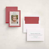 "Charm" - Holiday Cards in Cherry by Nicoletta Savod - Assembled