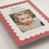 "Charm" - Holiday Cards in Cherry by Nicoletta Savod - Detail