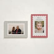 "Charm" - Holiday Cards in Cherry by Nicoletta Savod - Photo Orientation Options