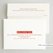 "Furever Merry" - Holiday Cards in Berry by Inkblot Design - FREE Recipient Addressing