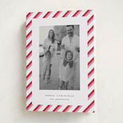 "Candy Frame" - Holiday Cards in Candy Cane by Yuliya Evseeva - Folded Card